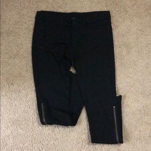 Express black jeggings